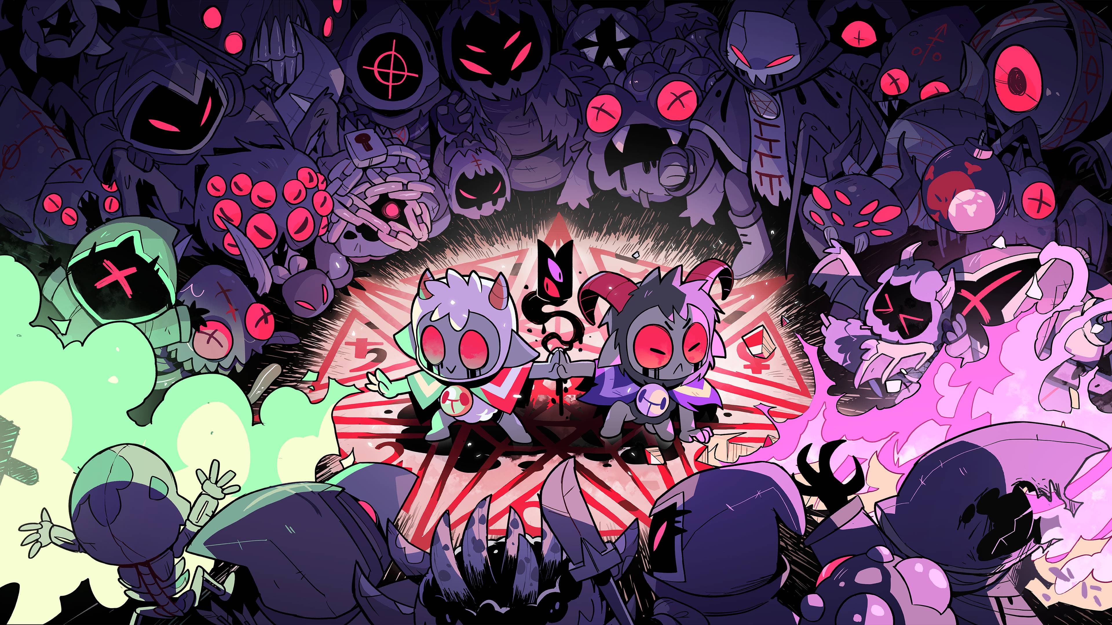 Cult of the Lamb DLC keyart in horizontal format